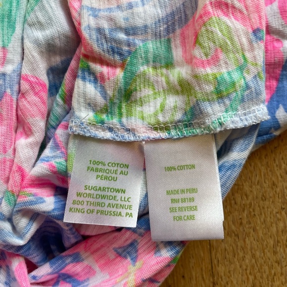 Lilly Pulitzer T-shirt Havana Cocktail print XS/S - Picture 4 of 6